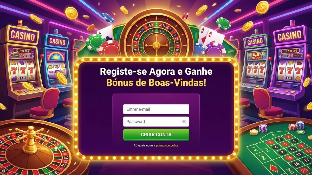 Registo com bónus